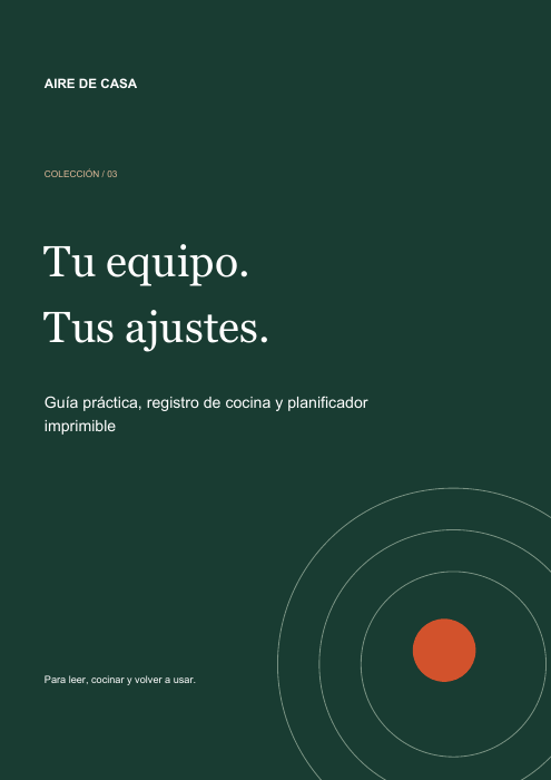 PDF Guía: tu equipo, tus ajustes